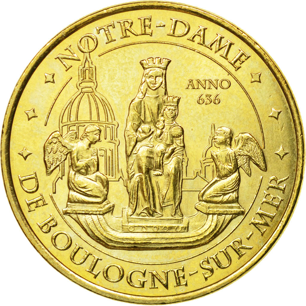 France, Token, Touristic token, Boulogne-sur-Mer - Cathédrale n°2, 2011, MDP