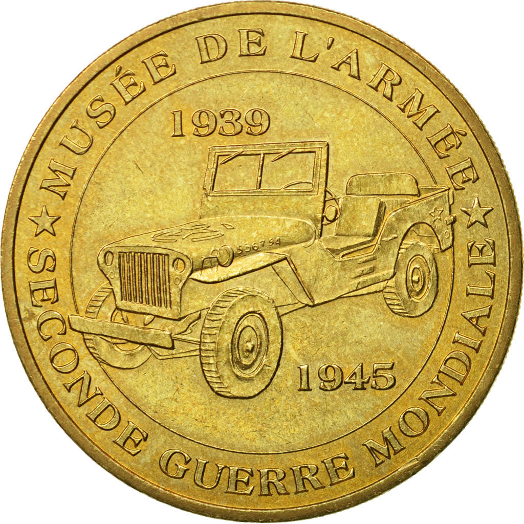 Francia, Token, Touristic token, Paris - Musée de l'Armée n°3, 2004, MDP, BB