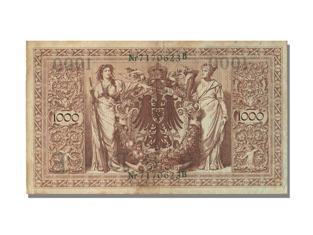 Banknote, Germany, 1000 Mark, 1910, 1910-04-21, KM:43, EF(40-45)