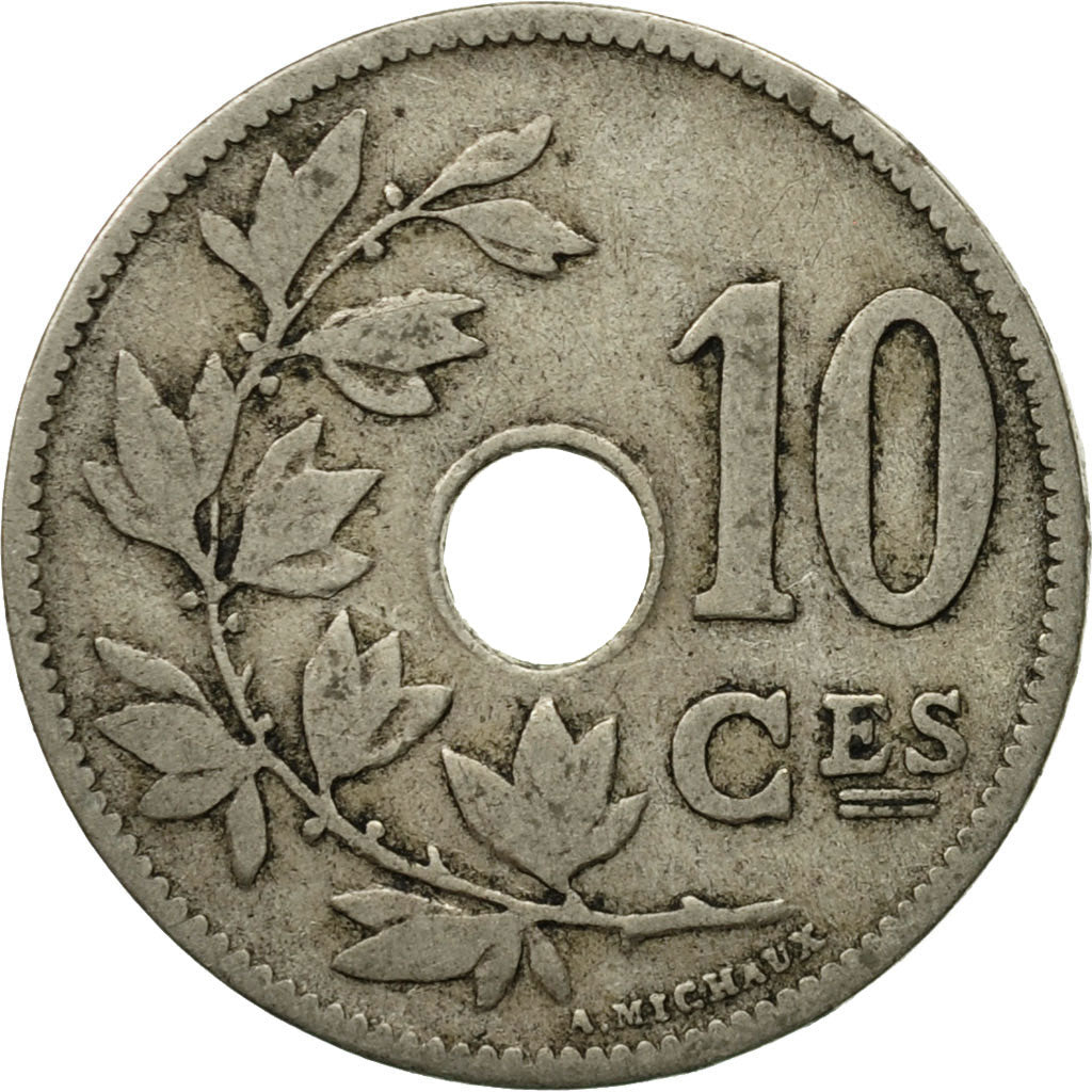 Coin, Belgium, 10 Centimes, 1902, EF(40-45), Copper-nickel, KM:48