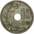 Moneta, Belgio, 10 Centimes, 1902, MB+, Rame-nichel, KM:48