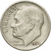 Coin, United States, Roosevelt Dime, Dime, 1954, U.S. Mint, Philadelphia
