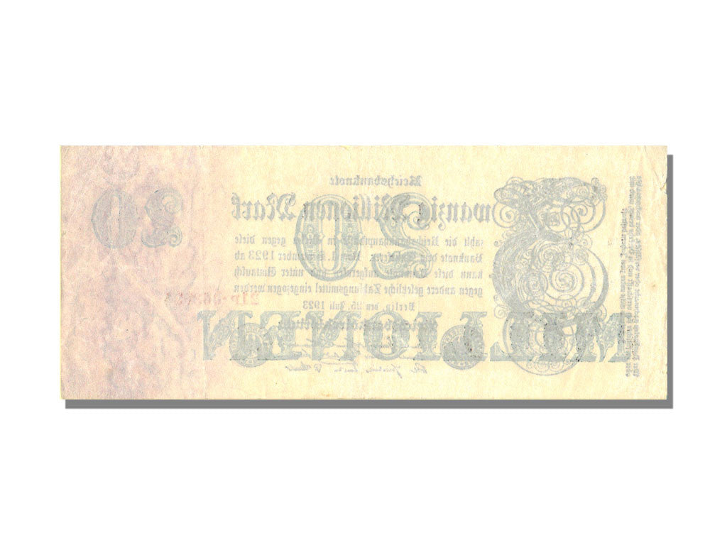 Banknote, Germany, 20 Millionen Mark, 1923, 1923-07-25, KM:97b, EF(40-45)