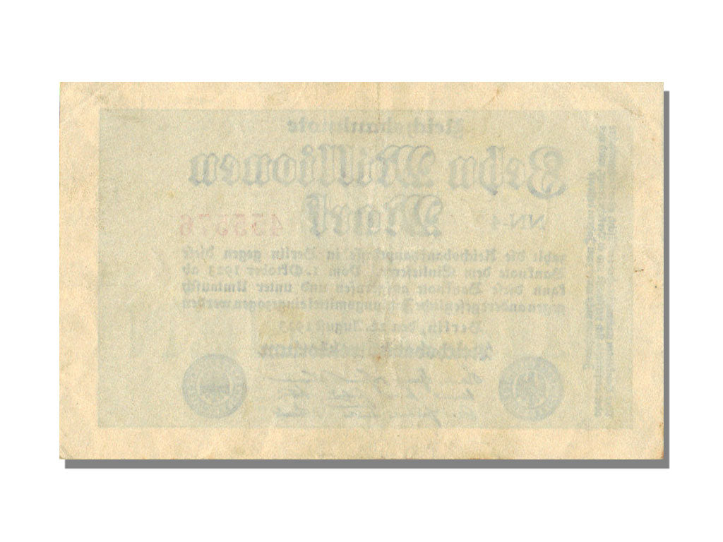 Banknote, Germany, 10 Millionen Mark, 1923, 1923-08-22, KM:106c, UNC(63)