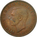 Monnaie, Grande-Bretagne, George VI, Penny, 1947, TB, Bronze, KM:845