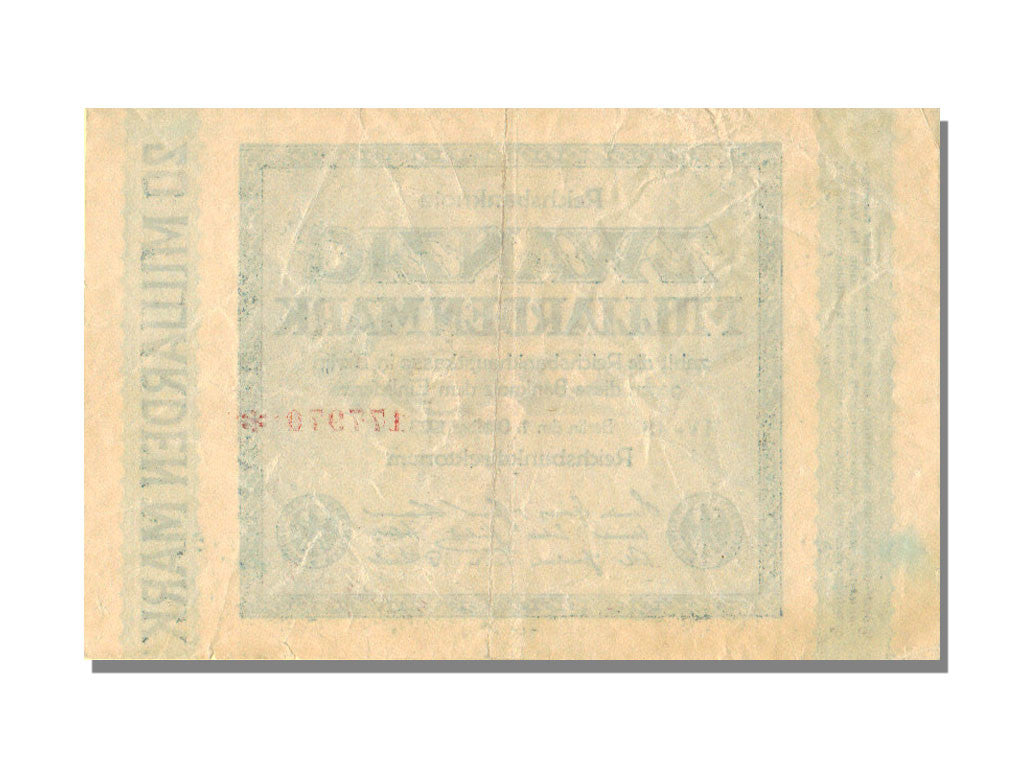 Banknote, Germany, 20 Milliarden Mark, 1923, 1923-10-01, KM:118a, AU(55-58)