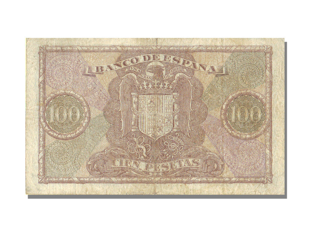 Billete, 100 Pesetas, 1940, España, 1940-01-09, MBC