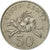 Coin, Singapore, 50 Cents, 1987, British Royal Mint, AU(55-58), Copper-nickel