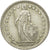 Moneta, Svizzera, Franc, 1944, Bern, MB+, Argento, KM:24