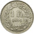 Moneta, Svizzera, Franc, 1944, Bern, MB+, Argento, KM:24
