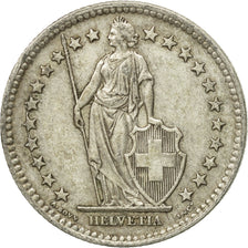 Moneda, Suiza, 2 Francs, 1943, Bern, MBC+, Plata, KM:21