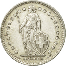 Coin, Switzerland, 2 Francs, 1940, Bern, AU(50-53), Silver, KM:21