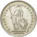 Coin, Switzerland, 2 Francs, 1940, Bern, AU(50-53), Silver, KM:21