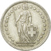 Coin, Switzerland, 2 Francs, 1946, Bern, EF(40-45), Silver, KM:21