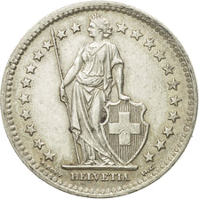Coin, Switzerland, 2 Francs, 1944, Bern, AU(50-53), Silver, KM:21
