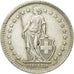 Coin, Switzerland, 2 Francs, 1944, Bern, AU(50-53), Silver, KM:21