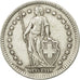 Coin, Switzerland, 2 Francs, 1944, Bern, AU(50-53), Silver, KM:21