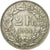 Coin, Switzerland, 2 Francs, 1944, Bern, AU(50-53), Silver, KM:21