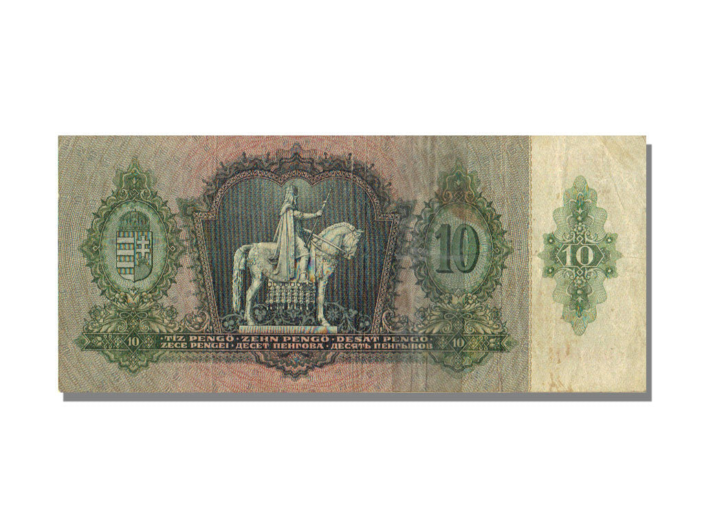 Banknote, Hungary, 10 Pengö, 1936, 1936-12-22, KM:100, AU(55-58)