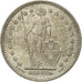 Coin, Switzerland, 2 Francs, 1928, Bern, EF(40-45), Silver, KM:21