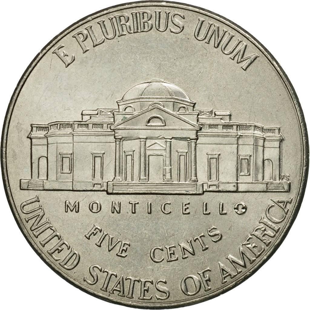 Coin, United States, 5 Cents, 2014, Denver, AU(55-58), Copper-nickel