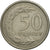 Pologne, 50 Groszy, 1991, Warsaw, Cupro-nickel, TTB