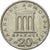 Coin, Greece, 20 Drachmes, 1988, AU(50-53), Copper-nickel, KM:133