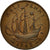 Moneta, Wielka Brytania, George VI, 1/2 Penny, 1945, EF(40-45), Bronze, KM:844