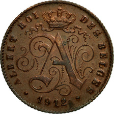 Coin, Belgium, Centime, 1912, EF(40-45), Copper, KM:76