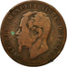 Monnaie, Italie, Vittorio Emanuele II, 10 Centesimi, 1866, Birmingham, TB