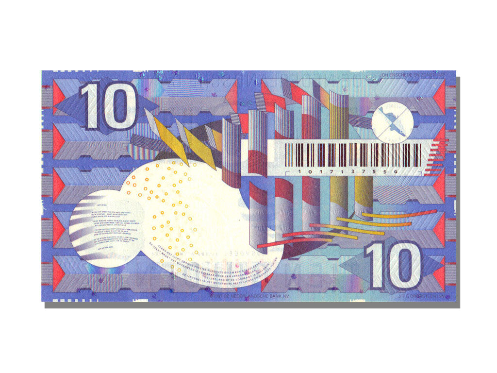 Biljet, Nederland, 10 Gulden, 1997, KM:99, NIEUW