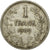 Coin, Belgium, Franc, 1909, VF(30-35), Silver, KM:57.1