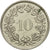 Coin, Switzerland, 10 Rappen, 1975, Bern, EF(40-45), Copper-nickel, KM:27