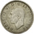 Moneda, Gran Bretaña, George VI, 6 Pence, 1942, MBC, Plata, KM:852