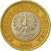 Moneta, Polonia, 2 Zlote, 1994, Warsaw, MB+, Bi-metallico, KM:283