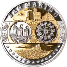 San Marino, Medal, L'Europe, Políticas, Sociedade, Guerra, MS(65-70), Prata