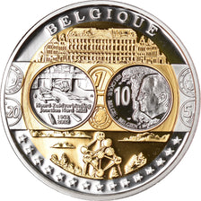 Belgique, Médaille, L'Europe, Politics, Society, War, FDC, Argent