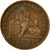 Munten, België, 2 Centimes, 1902, FR+, Koper, KM:36