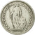 Coin, Switzerland, 1/2 Franc, 1921, Bern, EF(40-45), Silver, KM:23