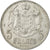 Coin, Monaco, Louis II, 5 Francs, 1945, Poissy, VF(30-35), Aluminum, KM:122