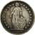 Coin, Switzerland, 1/2 Franc, 1940, Bern, VF(30-35), Silver, KM:23