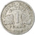 Moneda, Francia, Bazor, Franc, 1944, Rouen, BC+, Aluminio, KM:902.2, Le