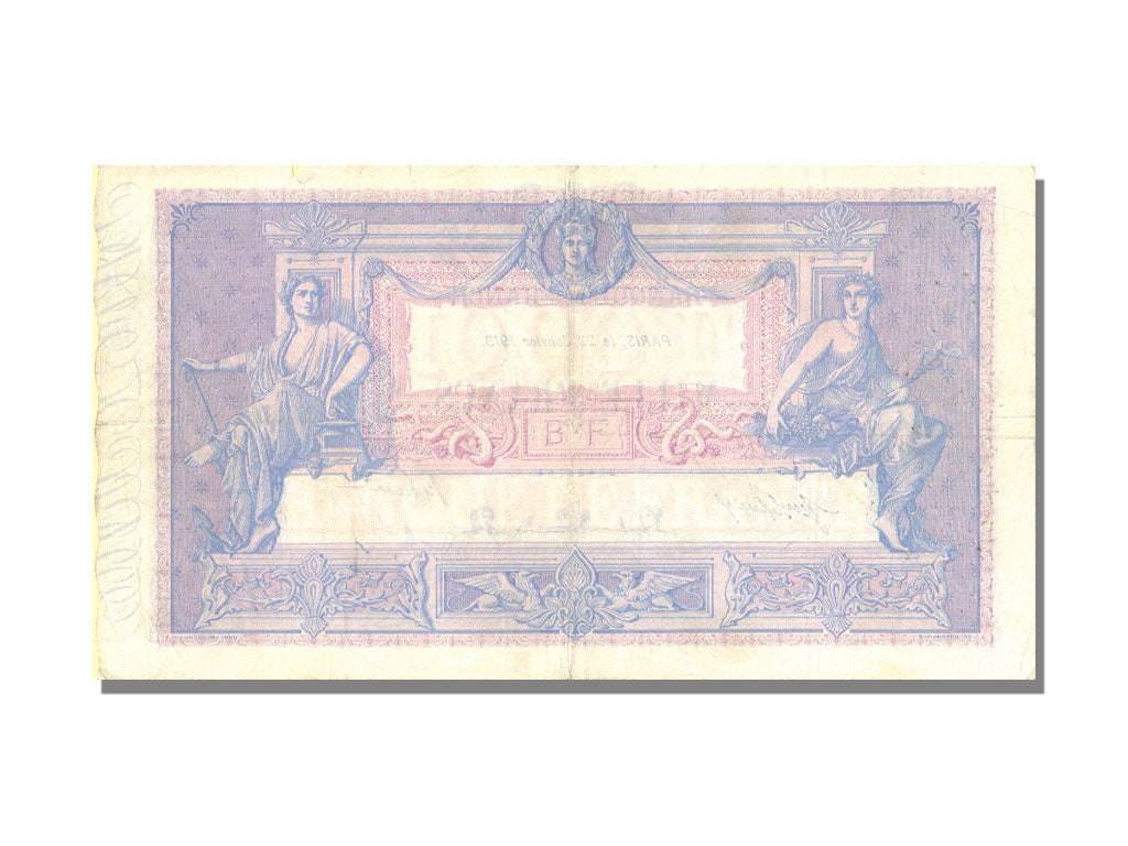 Billet, France, 1000 Francs, 1 000 F 1889-1926 ''Bleu et Rose'', 1913