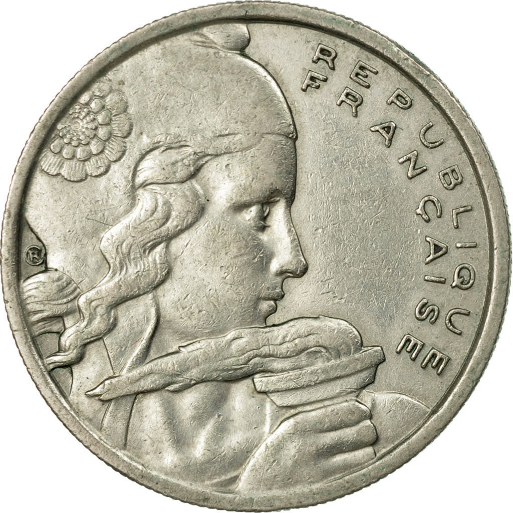 Coin, France, Cochet, 100 Francs, 1958, VF(30-35), Copper-nickel, KM:919.1