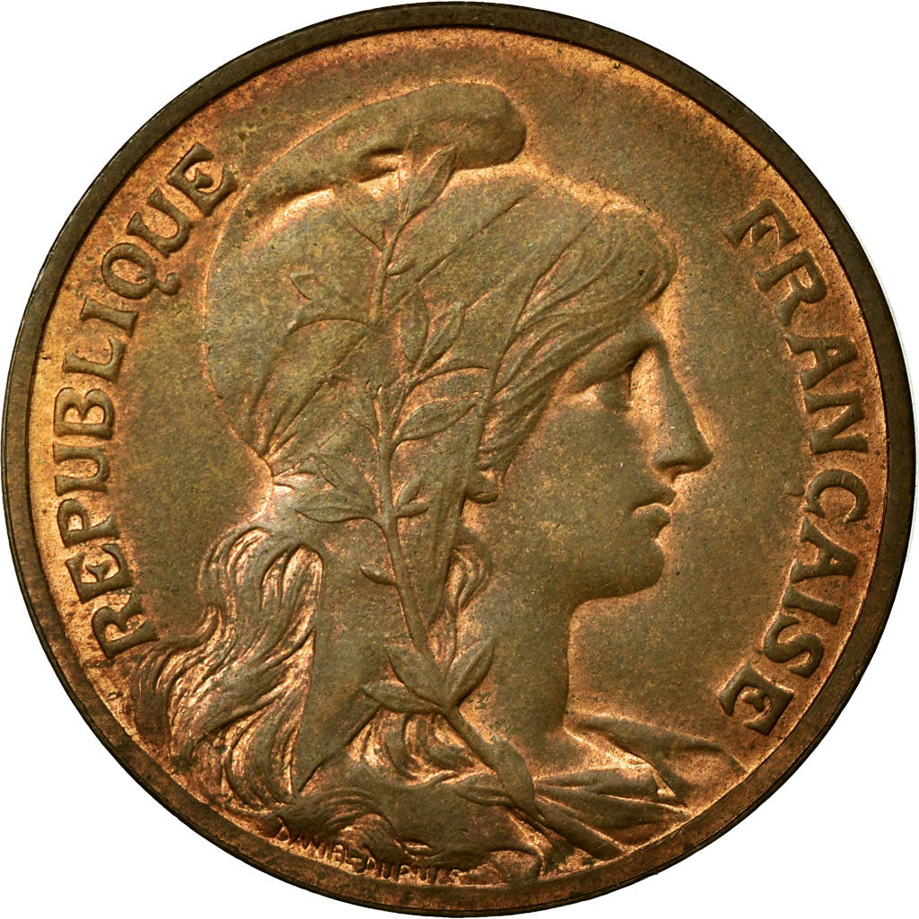 Coin, France, Dupuis, 10 Centimes, 1898, Paris, MS(60-62), Bronze, Gadoury:277
