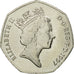 Coin, Great Britain, Elizabeth II, 50 Pence, 1997, AU(50-53), Copper-nickel
