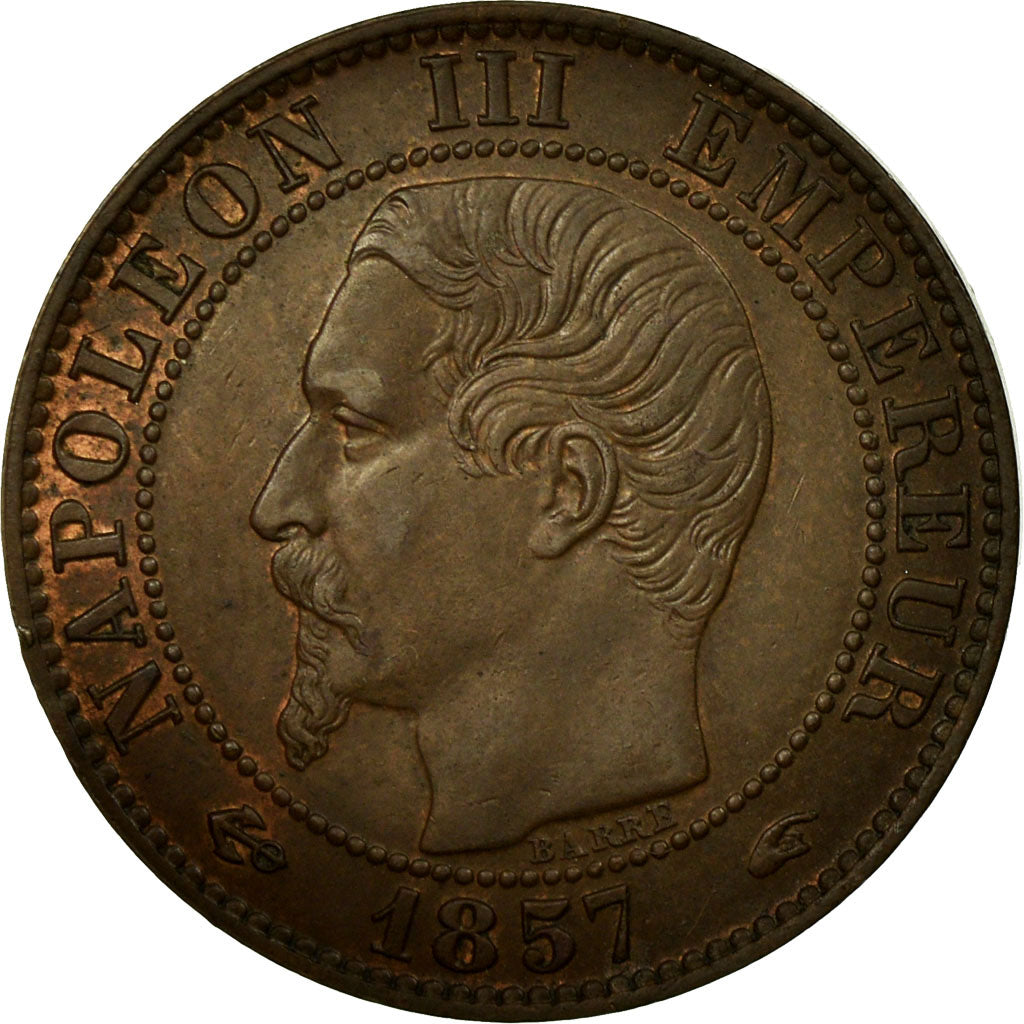 Monnaie, France, Napoleon III, Napoléon III, 5 Centimes, 1857, Paris, SUP+