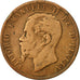 Munten, Italië, Vittorio Emanuele II, 10 Centesimi, 1867, Strasbourg, FR