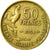 Coin, France, Guiraud, 50 Francs, 1951, Paris, EF(40-45), Aluminum-Bronze