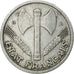 France, 1 Franc, Bazor, 1944, Beaumont-Le-Roger, Aluminum, VF(30-35), Le